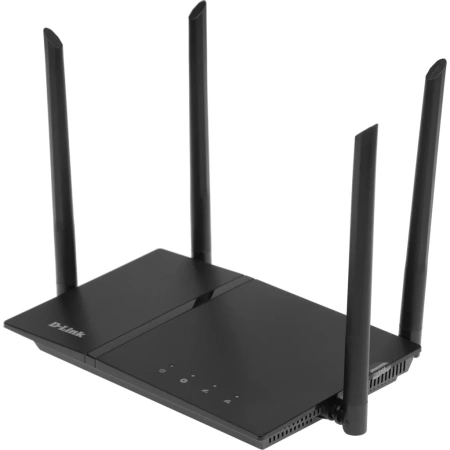 Wi-Fi роутер D-Link DIR-1260/RU/R1A,  Wi-Fi 5,  AC1200,  2.4/5ГГц, 4 LAN,  1xUSB, черный