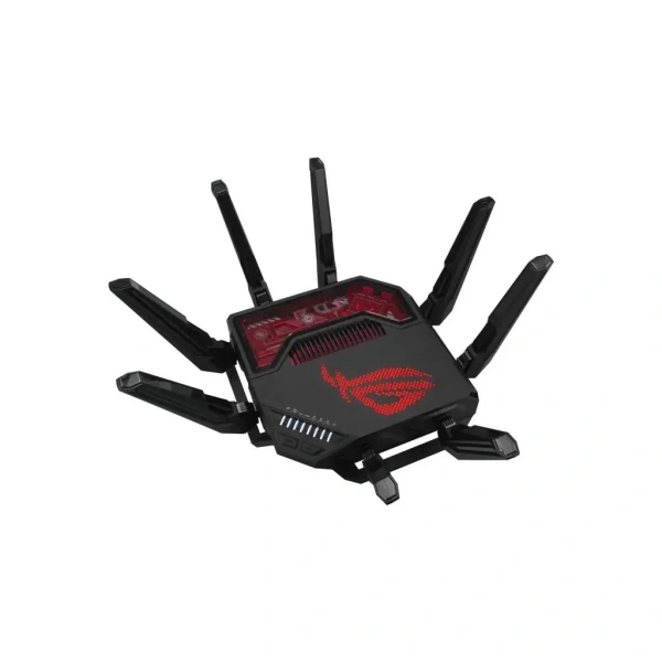 Wi-Fi роутер ASUS GT-BE19000,  Wi-Fi 7,  BE19000,  2.4/5/6ГГц, 5 LAN,  2 WAN/LAN, 1xUSB, черный