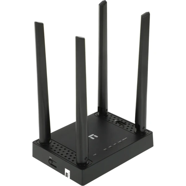 Wi-Fi роутер Netis N5,  Wi-Fi 5,  AC1200,  2.4/5ГГц, 2 LAN,  1xUSB, черный