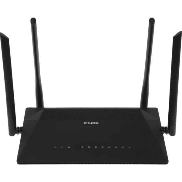 Wi-Fi роутер D-Link DSL-245GR/R1A,  Wi-Fi 5,  AC1200,  2.4/5ГГц, 4 LAN,  1xUSB, VDSL2/ADSL2+, черный
