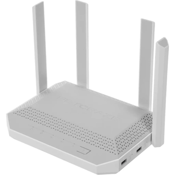Wi-Fi роутер KEENETIC Netcraze Giga,  Wi-Fi 6,  AX3000,  2.4/5ГГц, 4 LAN,  1 WAN/LAN, 1xUSB, 1xSFP, белый [nc-1012]