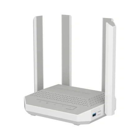 Wi-Fi роутер KEENETIC Netcraze Hopper DSL,  Wi-Fi 6,  AX3000,  2.4/5ГГц, 4 WAN/LAN, ADSL2+, белый [nc-3611]