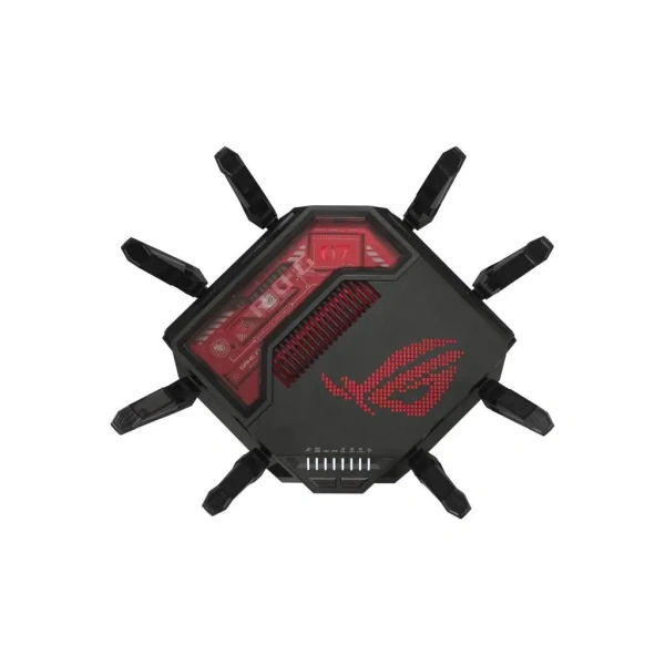 Wi-Fi роутер ASUS GT-BE19000,  Wi-Fi 7,  BE19000,  2.4/5/6ГГц, 5 LAN,  2 WAN/LAN, 1xUSB, черный