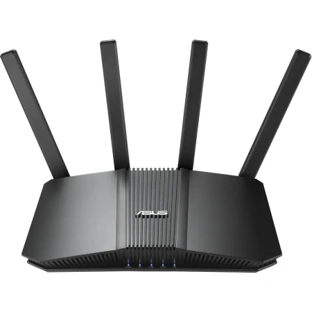 Wi-Fi роутер ASUS RT-BE82U,  Wi-Fi 7,  BE6500,  2.4/5ГГц, 4 LAN,  черный