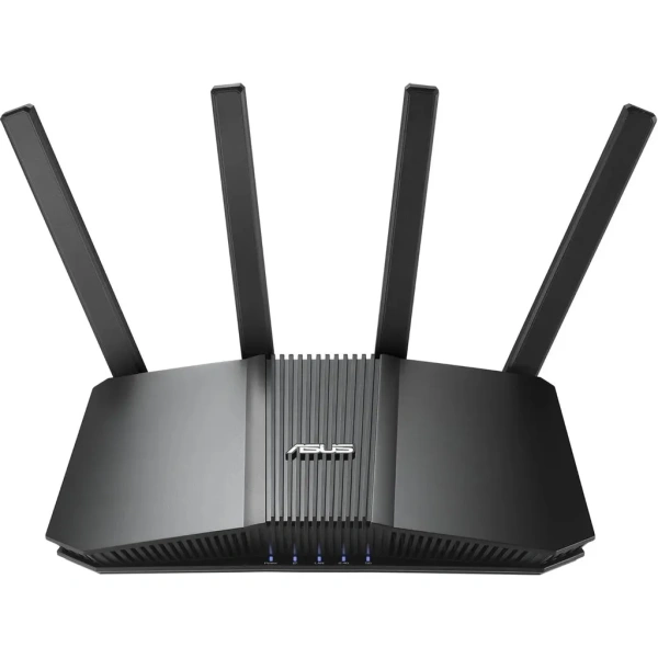 Wi-Fi роутер ASUS RT-BE82U,  Wi-Fi 7,  BE6500,  2.4/5ГГц, 4 LAN,  черный
