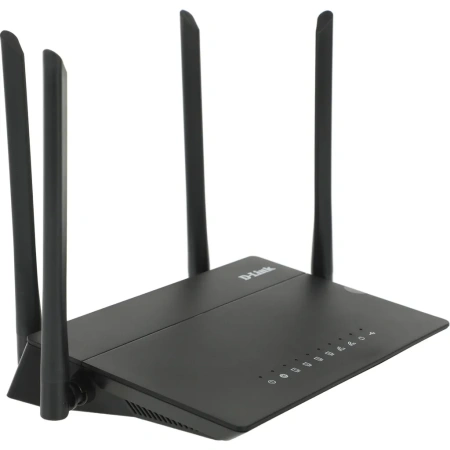 Wi-Fi роутер D-Link DIR-815/RU/R4A,  Wi-Fi 5,  AC1200,  2.4/5ГГц, 4 LAN,  1xUSB, черный