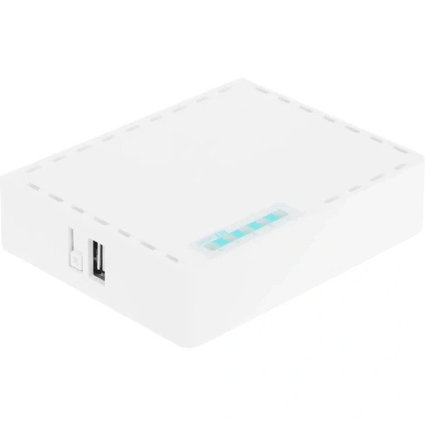 Маршрутизатор MIKROTIK hEX refresh,  4 LAN,  1xUSB, белый [e50ug]