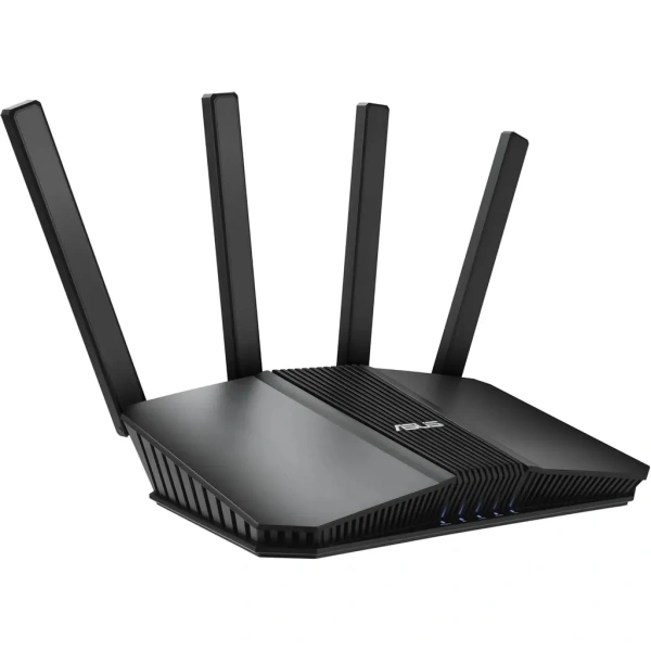Wi-Fi роутер ASUS RT-BE82U,  Wi-Fi 7,  BE6500,  2.4/5ГГц, 4 LAN,  черный