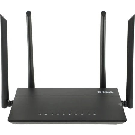 Wi-Fi роутер D-Link DIR-815/RU/R4A,  Wi-Fi 5,  AC1200,  2.4/5ГГц, 4 LAN,  1xUSB, черный