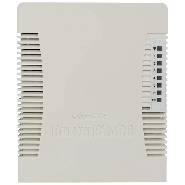 Wi-Fi роутер MIKROTIK hAP ac,  Wi-Fi 5,  AC1750,  2.4/5ГГц, 4 LAN,  1xUSB, 1xSFP, белый [rb962uigs-5hact2hnt]