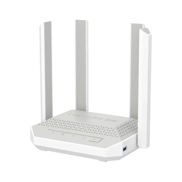 Wi-Fi роутер KEENETIC Netcraze Speedster DSL,  Wi-Fi 5,  AC1200,  2.4/5ГГц, 4 WAN/LAN, 1xUSB, VDSL2/ADSL2+, белый [nc-2113]